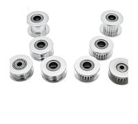 35T Tension Pulley, 3m Length, Bore Sizes 4/5/6~10/12/15mm, Tooth Widths 6/10/15mm, 1PC No Teeth, Ideal for Timing Belt Systems