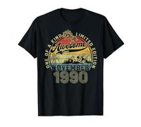35th Bday Gifts for Men November 1990 35 Year Old T-Shirt