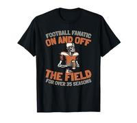 35th Birthday American Football Player - 35 Years Old T-Shirt