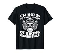 35th Birthday Biker - Motorbike Motorcycle 35 Years Old T-Shirt