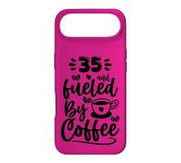 35th Birthday Classic 35 & Fueled By Coffee Age Thirty Five Case for iPhone Air