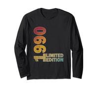 35th Birthday Gift men & women born 1990 turning 35 Year Old Long Sleeve T-Shirt