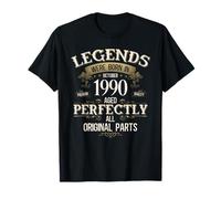 35th Birthday Gift Men Women Legend October 1990 T-Shirt