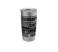 35th Birthday Legendary Since September 1991 B-Day Stainless Steel Insulated Tumbler