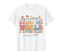35th Birthday Making The World A Better Place Since 1989 T-Shirt