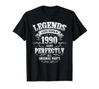 35th Birthday Man Woman 35 Years 1990 Decoration Fun T-Shirt