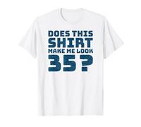 35th Birthday Vintage Decorations Men Gag Funny 35 Birthday T-Shirt