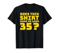35th Birthday Vintage Decorations Men Gag Funny 35 Birthday T-Shirt