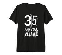 35th Funny Birthday Party 35 Years Old Year Born Christmas Premium T-Shirt