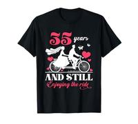 35th Wedding Anniversary Party 35 Years Still Enjoy The Ride T-Shirt