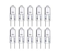 (35W) 10Pcs G4 Halogen Bulb 35W 50W 12V Dimmable Capsule Bulb GY6.35 Landscape Light for Under Cabinet
