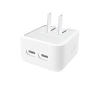 35W Dual USB-C Port Soft Silicone Cover For for apple Case 35W Power Protective Adapter