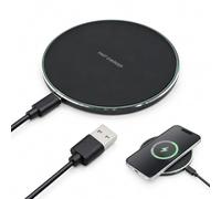 35W Fast Wireless Charger Pad, Qi-Certified Wireless Charging Station for iPhone 17/16/15/14/13/12/11 Pro Max, Super Fast Wireless Phone Charger for Samsung Galaxy S25/S24/S23/S22