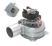 35W Fireplace Blower Fan, High Temp Resistant, 220V Powerful Heat Dissipation Household Smoke Extraction Air Duct Ventilation Air Box