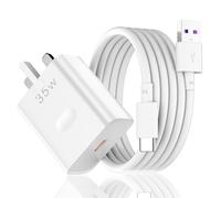 35W USB Plug SuperCharge Power Adapter for Honor X6b 200 400 Lite, USB Fast Charger Plug w/5A Supercharge Charging Cable 1M,Wall Charger UK Fast Charing for Honor Magic6 Lite X6c 200 90 Smart Pad X9 9