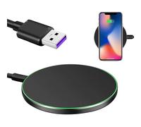 35W Wireless Charging Pad, Fast Wireless Charger for iPhone 12/13/14/15/16, Samsung Galaxy S24/S23/S22/S21, Google Pixel, Inductive Charging Station for Phones and Wireless Earbuds