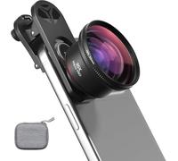 35X Macro Lens Kit for Smartphone with CPL Filter, HD Magnifier Photography Lens with Universal Lens Clip, Phone Camera Lens Attachment for iPhone 17/16/15/12/11 Samsung & Android Phone