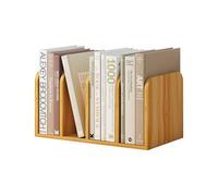 35X19.4X17.5Cm Wooden Desktop Bookshelf Organizer Rack Books Storage Shelf Bookcase