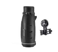 35x42 Monocular Telescope, High Power Monocular Telescope Compact with Night Vision BAK4 Prism FMC Lens Monocular with Smartphone Adapter for Bird Watching Theater Concerts