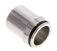 35x4mm Stainless Steel Straight with Welding End 160 bar FKMO-ring ISO 8434-1