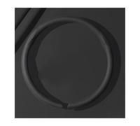 36-38cm Universal Non-slip Round Breathable Car Steering Wheel Cover Protector Suitable Auto Accessories car steering wheel cover(Black)