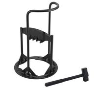 | 36.5cm (H) (14”) | Wood & Kindling Splitting Tool | Firewood Cutter with Pre-Drilled Base | Splitting Blade | Fireplace Decor