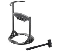 | 36.5cm (H) (14”) | Wood & Kindling Splitting Tool | Firewood Cutter with Pre-Drilled Base | Splitting Blade | Fireplace Decor