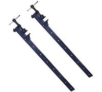 36” (900mm) Cast Iron T-Bar Sash Clamp Grip Work Holder Vice Slide Cramp 2pc