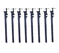 36” (900mm) Cast Iron T-Bar Sash Clamp Grip Work Holder Vice Slide Cramp 8pc