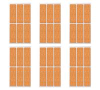 36/96/132Pcs Corkwood Name Sticker Adhesive Name Labels Clothing Labels Sticker Food Storage for Labelling Stickable Notes