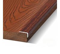 36" Aluminum Wall Corner Protector, 90cm Self Adhesive L-Shaped Corner Trim Molding, Edge Protector for Stair, Table, Furniture, Cabinet, Fireplace and Tile Trim Edging(Indonesian Rouge,W20mm*8mm)