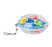 36 Barriers Mini 3D Spherical Labyrinth Magic Maze Ball Puzzle Toy Keyring Chain Professional process