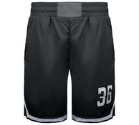 36 By Teddy Atlas Stretch Waist Charcoal/White Shorts BoxRaw Multi XXL