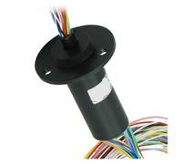 36 Channel Slip Ring 360 Rotation Stable Signal Transmission Cap Type Rotary Electrical Connector