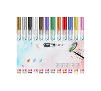 36-color Pin Art Marker Set; Ultra-Fine 0.3mm Nibs for Drawing and Decorating Drawing Brushes