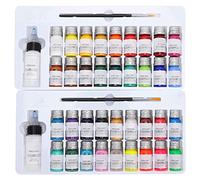 36 Colors Tie Fabric Dye Textile Fiber Pigment Hand-Painted Coloring Dye Colorant Cloth Wood Paper Not FadeTie Dye DIY Kit Painting Tools