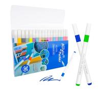 36 Colours Acrylic Pens for Stones, Waterproof Pens for Painting Stones, Acrylic Pens Waterproof Pens, Acrylic Marker Set, Acrylic Paint Markers, Stone Painting Pens, Porcelain Pens for Craft Set