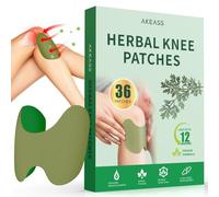 36 Count Knee Relief Patch - Warming Herbal Patches for Knee - Natural Relief Heat Knee Patch - Wormwood Extract Sticker for Knee, Back, Neck, Shoulder, Muscle, Joint