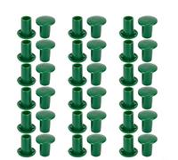36 Count Plant Stake Sleeve Covers for Garden Canes and Supports Built from Soft PVC to Long-Term Usability