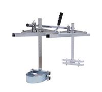 36'' Cutting Chainsaw Guide Bar Saw Mill,Portable Chain Sawmill Attachment,for 14"-36" Chainsaw Guide bar Chain Saw Mill Log Planking Lumber,Silver,Aluminium,91.44 * 32 * 45.72cm