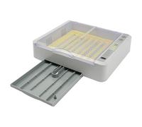 36 Egg Incubator,Digital Poultry Hatcher, Chicken Egg Incubator,with Auto Turner & LED Display,Appropriate Temperature & Humidity,Drawer Water Tray,Clear Top Lid,for Hatching Some of The Poultry Eggs