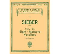 36 Eight-Measure Vocalises, Op. 92: Schirmer Library of Classics Volume 111