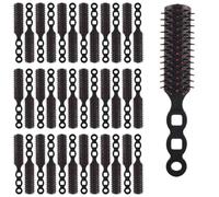 36 Hair Brushes For Wet And Dry Hair, Anti-Static, Plastic Massage Comb Set For Homeless Shelters, Nursing Homes