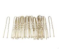 36 Hair Styling Hair Pins Bobby Pins Kirby Grips Bun Pins Waved Hair Pins Size 50 mm (Blonde) for Women Girls by Glitz4Girlz