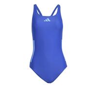 (36 in, Lucid Blue) Adidas Womens/Ladies 3 Stripes One Piece Swimsuit