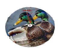 36 Inch Christmas Tree Skirt, Wild Mallard Ducks Xmas Tree Skirts Mat for Holiday Wedding Party Decor