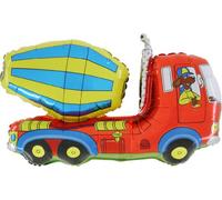 36 Inch Concrete Lorry / Cement Mixer Foil Shaped Balloon (CS143)
