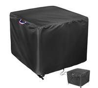 36 Inch Patio Table Cover, 36x36 in Outdoor Waterproof Square Table Cover | Outdoor Small Table Cover Fit Square Tabletop Bistro High Top Table - 36"Lx36"Wx28"H