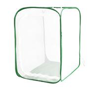 36" Mesh Plant Enclosure, Foldable Mesh Cage for Breeding, Grow Tent Plant Cover for Fruit, Vegetables, Pests, Bird and Pest Protection Guard for Flowers and Herbs Pop-Up Cage 24 x 24 x 36 Inches
