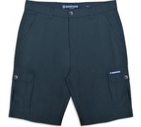 (36, Navy) Lambretta Mens Cargo Shorts